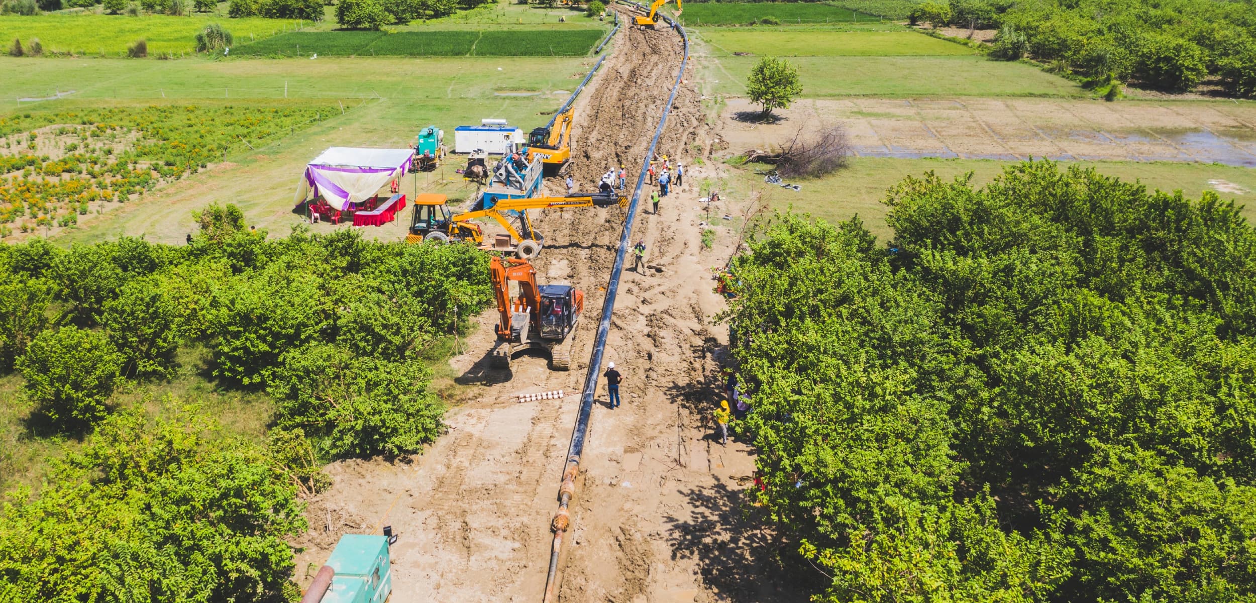 Horizontal Directional Drilling - Pipeline Pullback